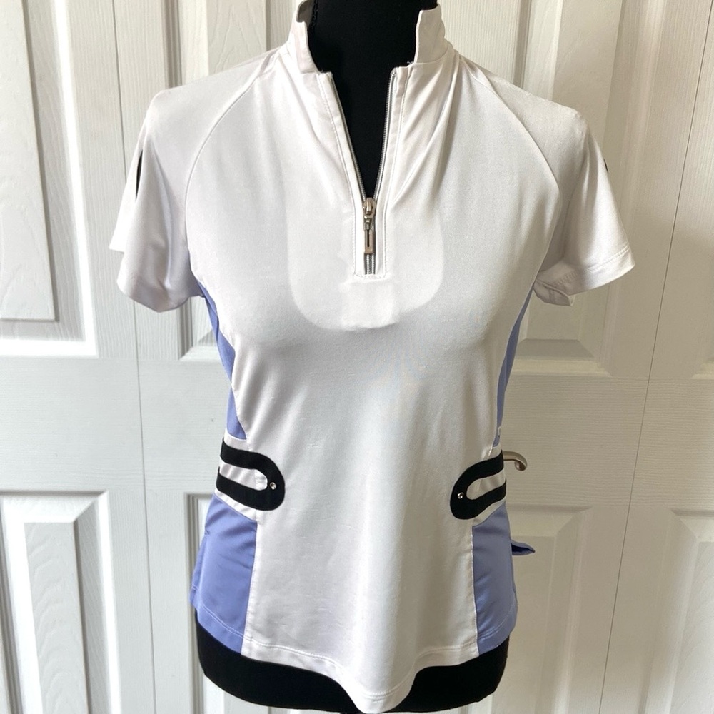 Jamie Sadock Quarter Zip Golf Polo